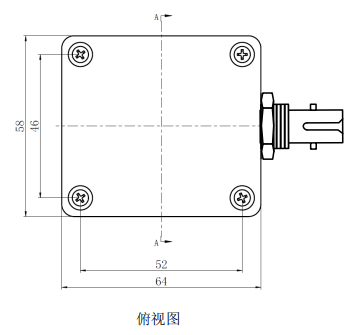 俯视图